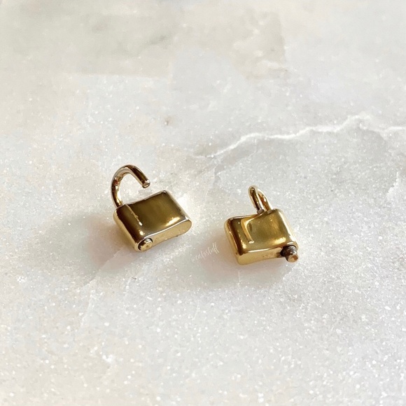 Petite Padlock Necklace - Picture 8 of 8